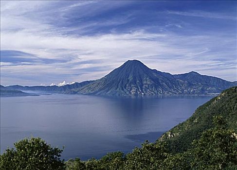 佩特罗,火山,阿蒂特兰湖,危地马拉