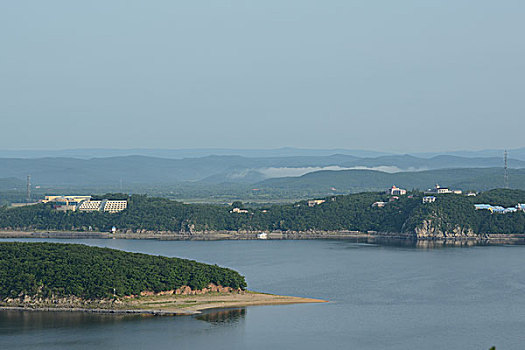 镜泊湖之晨