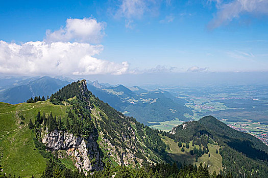 靠近,齐姆高,阿尔卑斯山,上巴伐利亚,巴伐利亚,德国,欧洲
