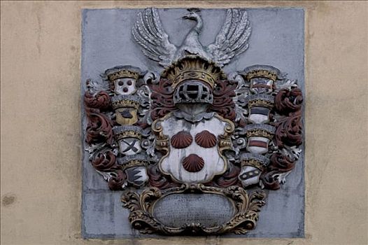盾徽,主教,班贝格,弗兰克尼亚,巴伐利亚,德国
