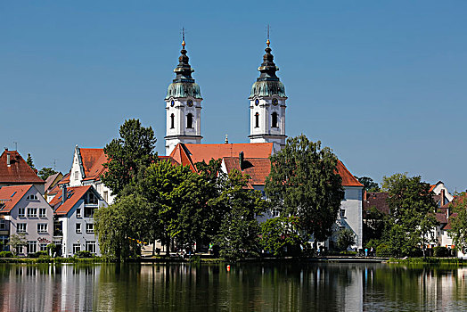 教区教堂,巴特威尔济,巴登符腾堡,德国,欧洲