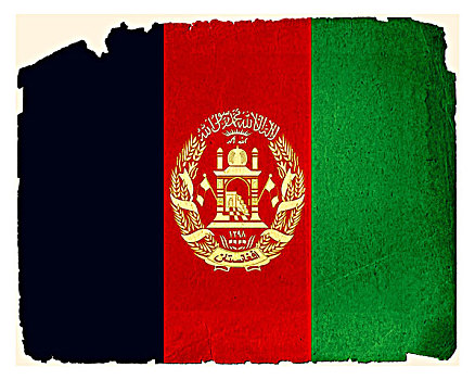 脏,旗帜,阿富汗