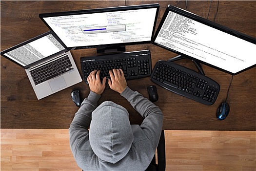 黑客,盗窃,信息,电脑