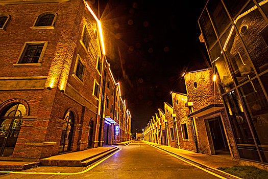 景德镇陶溪川夜景