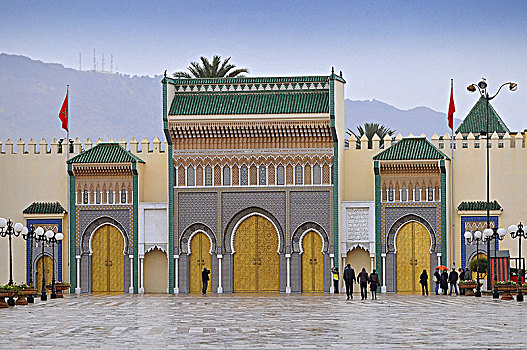 皇宫,苏丹,城市,摩洛哥,宫殿,区域