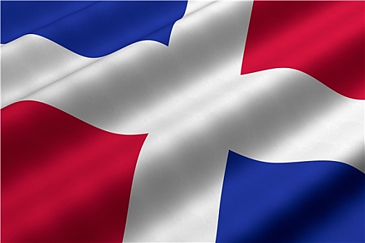 多米尼加,旗帜