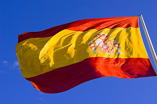 西班牙国旗,马德里,西班牙