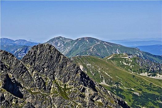 风景,顶峰,波兰