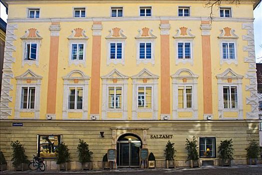 餐馆,历史建筑,克拉根福,卡林西亚,奥地利