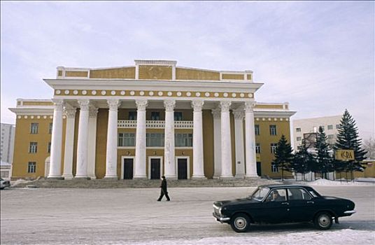 国家剧院,乌兰巴托,蒙古