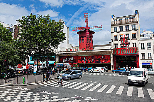 红磨坊,巴黎,法国