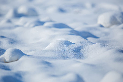 白色的雪地地质地貌背景图