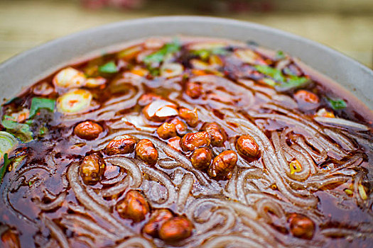 四川小吃肥肠粉,食物,美食