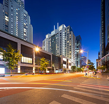 光华路夜景