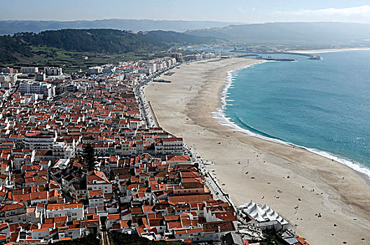 视点,城镇,中心,葡萄牙,欧洲