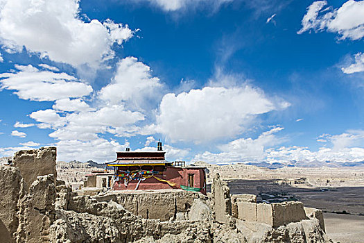 亚洲中国西藏阿里地区札达县古格王朝遗址