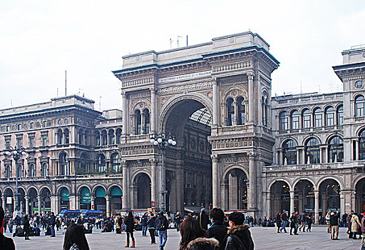 意大利米兰杜莫广场