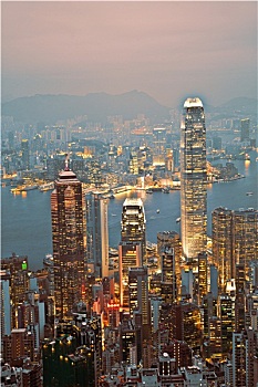 香港,风景,太平山