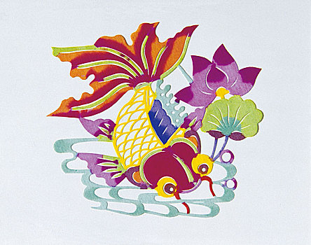 剪紙－金魚