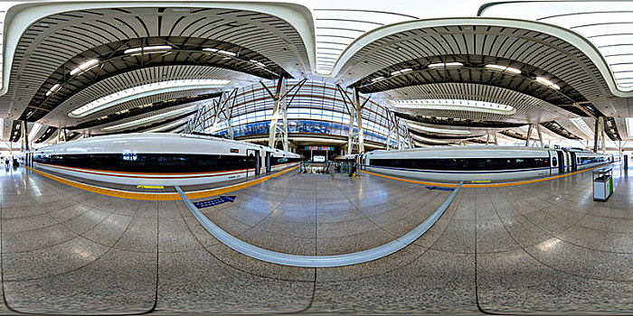 北京南站月台