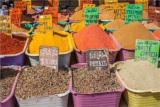摩洛哥,传统市场