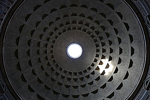 罗马万神庙穹顶局部