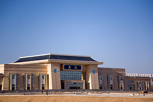 甘肃敦煌火车站