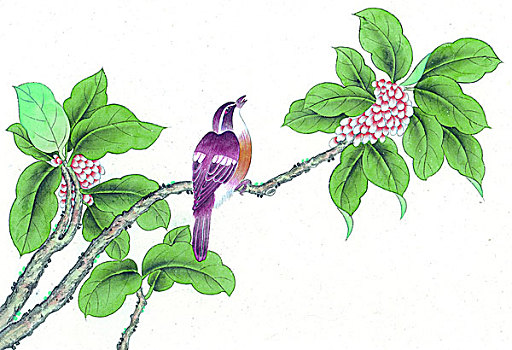 國畫人物花鳥動物植物山水