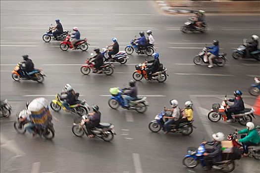 摩托車,曼谷