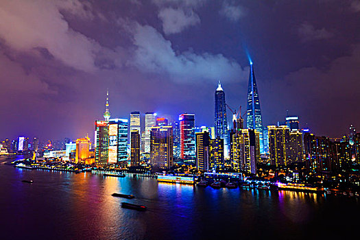 中国,上海,城市,浦东,光亮,夜晚,东方明珠塔,金茂,金茂大厦,塔,世界,金融