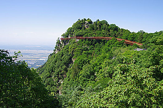 陕西少华山风光