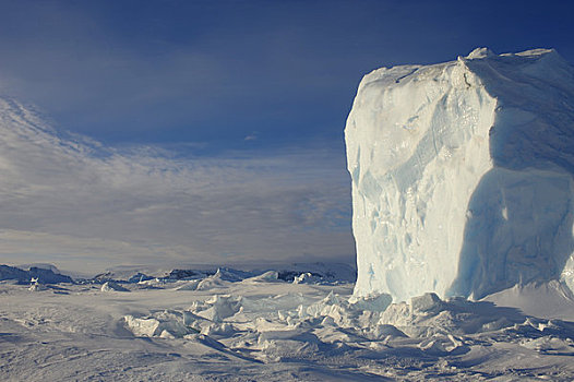南极,威德尔海,雪丘岛,冰山,冰冻,迅速,冰