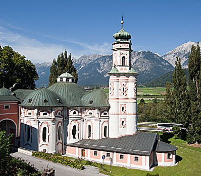 卡尔教堂,教堂,提洛尔,奥地利,欧洲
