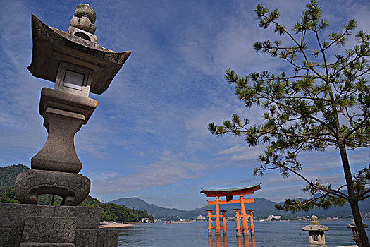 严岛神社,宫岛,广岛,日本