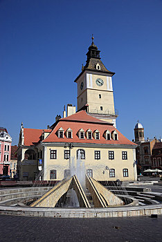 老市政厅,市场,博物馆,布拉索夫,特兰西瓦尼亚,罗马尼亚,欧洲