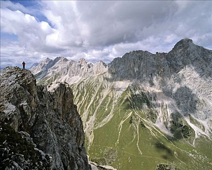 山脊,提洛尔,奥地利