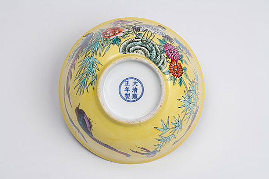 中国瓷器－碗底部的字