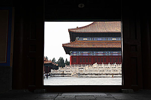 中国,北京,太庙,城墙,城门,特写