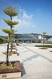 天河火车站图片