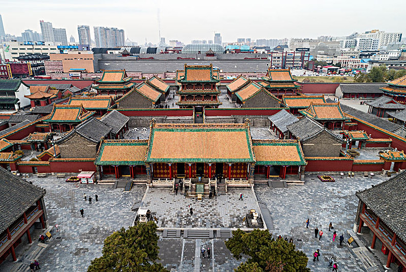 沈阳故宫图片_沈阳故宫高清图片_全景视觉