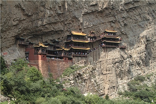 悬空寺,大同,中国