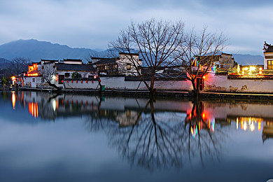 黟县宏村图片