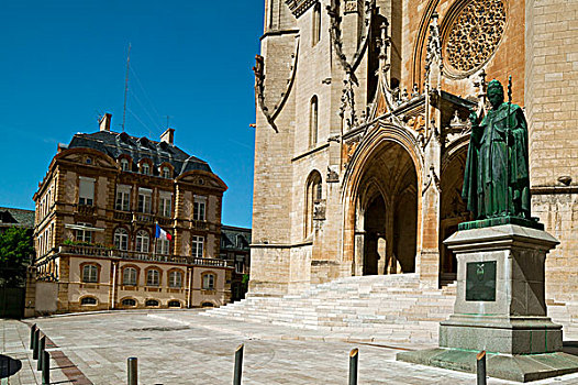 法国,朗格多克-鲁西永大区,洛泽尔省,巴黎圣母院,大教堂