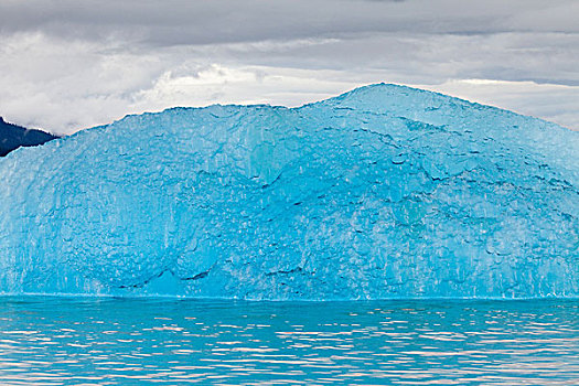 冰山,恩迪科特湾,阿拉斯加,美国