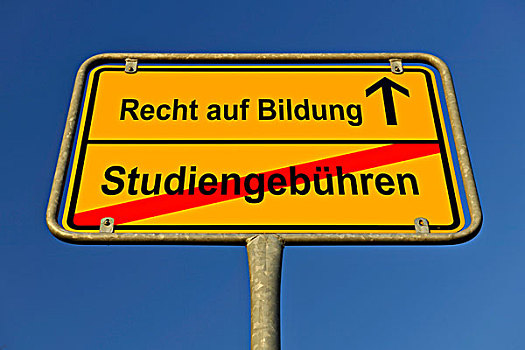 标识,文字,德国,右边,教育,教学,费用,象征