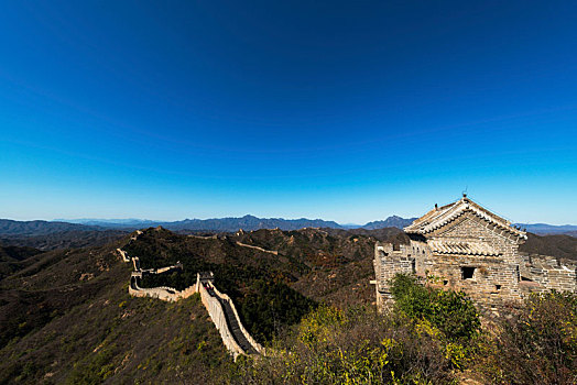 中国,金山岭,长城