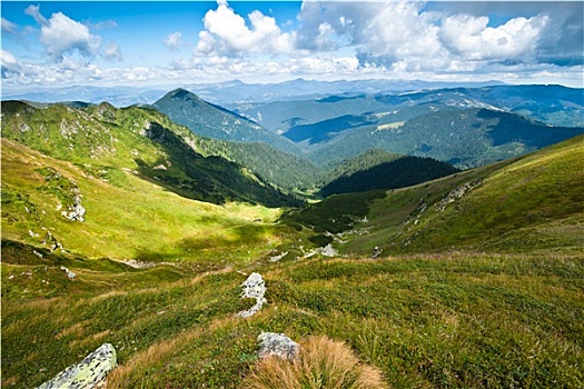 喀尔巴阡山脉地区,风景,乌克兰