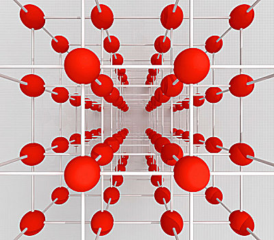 红色,分子结构