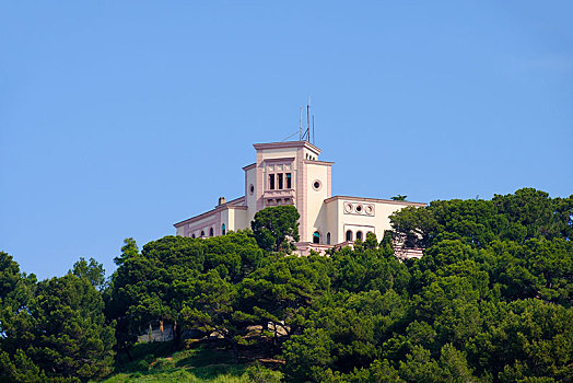 皇家,别墅,阿尔巴尼亚,欧洲