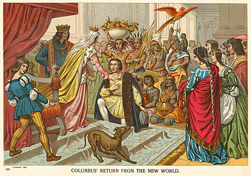哥伦布,新世界,描绘